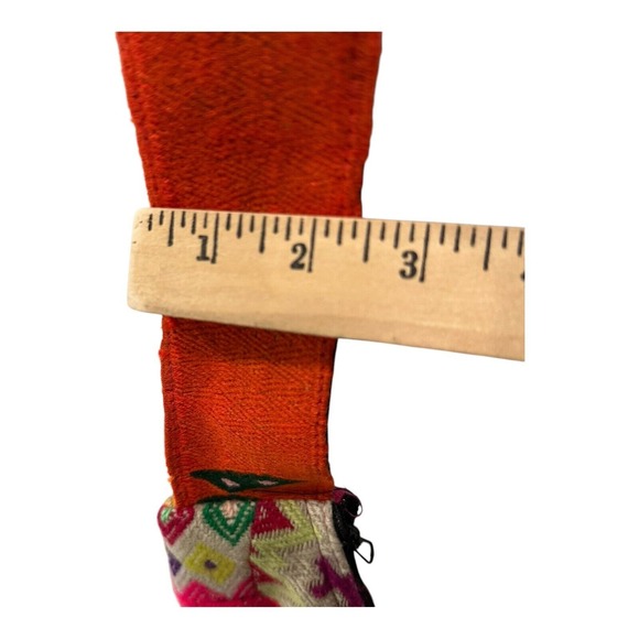 Aztec Hobo Bag Colorful Embroidered Patchwork Tapestry Tribal Festival Crossbody - Picture 8 of 10